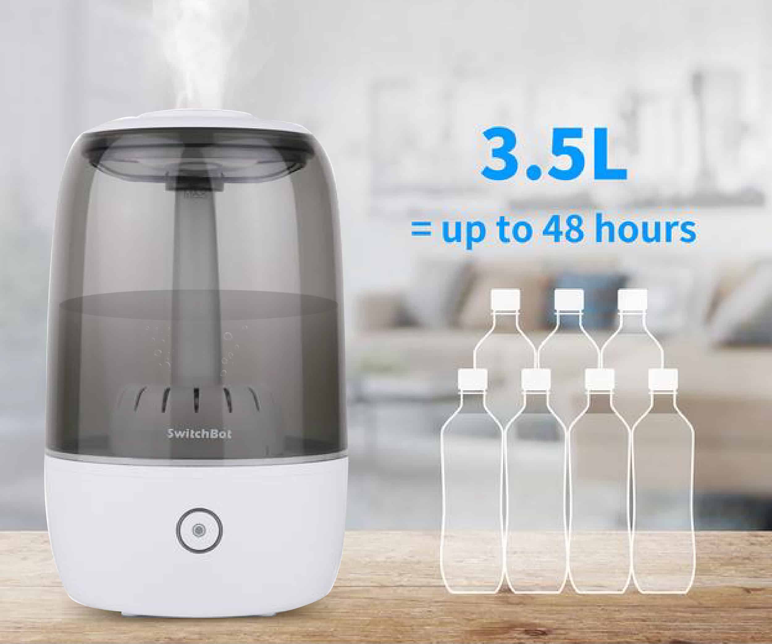 3.5 L Tank for All Day Use Work with SwitchBot Eco System SwitchBot Humidifier