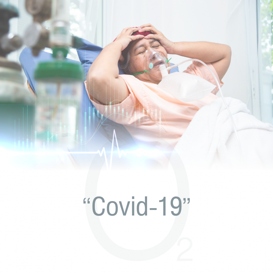 เครื่องวัดปริมาณออกซิเจนในเลือดปลายนิ้ว Covid-19