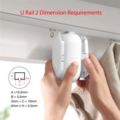 Curtain-U-rail 2 ม่านอัตโนมัติ Curtain-U-rail 2 ม่านอัตโนมัติ
