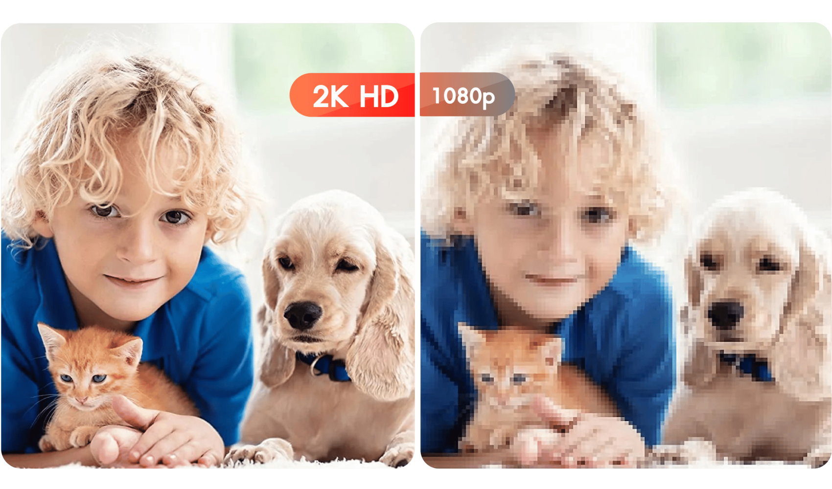 กล้องวงจรปิดอัจฉริยะ 2K HD