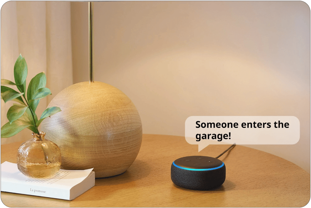 Smart Contact Sensor Voice control